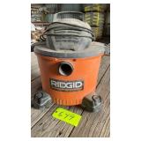 RIDGID VAC NO ATTACHMENTS