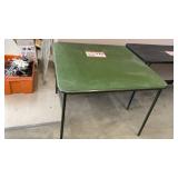 Square  table-legs pull off stored backside of
