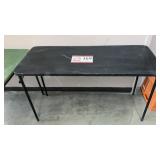 Black Folding table