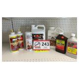 Herbicide and insecticide chemicals