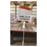 DEKALB sign on T post 24 x 30'