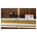 Iron rods, sign wire, black iron  scraper