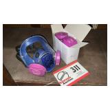 Respirator and new filters