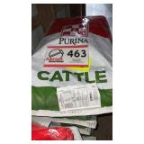 Purina CATTLE feed 50 lb bags-7 2025