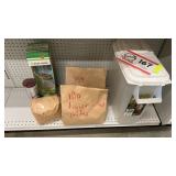 Niger seed and feeder, bird feed container
