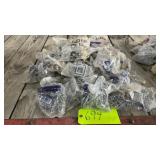 Galvanized T post clips-50 bags