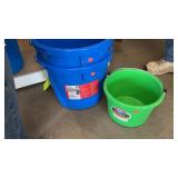Three buckets