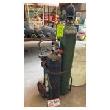 Oxygen tank & Acetylene tank & Cutting Torch