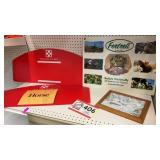 Purina sign, Ferrell sign Hamel Co framed picture
