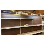 Gondola shelving w/ Lights 24 x 144 x 81'- 3