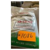 Lawn and garden fertilizer 50 lb bag