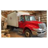 2003 International box truck mileage 2,958 as