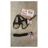 Calf turn-out harness and rope