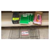 Office supplies and pull flower ribbons