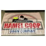 HAMEL COOP signage 36 x 60' vinyl