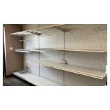 Gondola shelving 24 x 144 x 96'