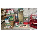 Bird feeders and hummingbird food