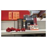 Electric fencer, wire, and fencing handles
