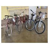 Roadmaster, Columbia, Murray & 1 Unknown