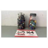 Jars with marbles - 2