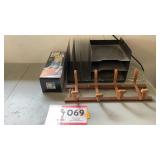 Can cycler, file tray, wall rack