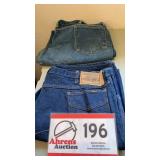 Roebucks and Wrangler 44 x 30 jeans