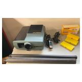Grand Oris Slide Projector w/ acc.