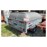 Thule cargo trailer-title, 2025 new tires, new