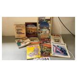 Selection of Books, magazines, Road McNally, etc