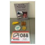 Route 66 book, keychain, Rantoul 2019,