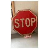 Stop sign  30'