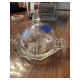 This is a vintage Jeannette Glass 'Baltimore
