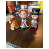 Vintage Frankel Christmas caroler figurines