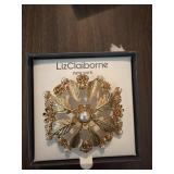 Liz Claiborne brooch