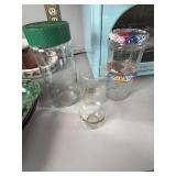 Glass jars lot