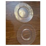Pink glass plates 2