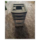 4 draw plastic Organizer shelf