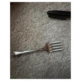 Vintage spoon and fork