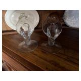 These are vintage Cambridge Glass 'Calla Lily' o