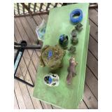 Frog lot with squirrel