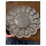 Crystal egg plate