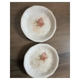 These vintage-style ceramic trinket dishes