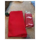 Tablecloth and table placemats