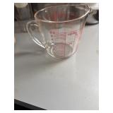 Glass 4 cup liquid measuring cup