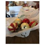 bag of large Christmas tree balls