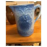 Vintage glass pitcher