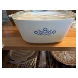 This vintage CorningWare casserole dish features