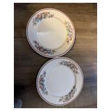 These vintage Syracuse China diner bread plates