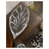 This Marquis by Waterford crystal dish features a