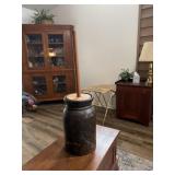 Antique butter churn